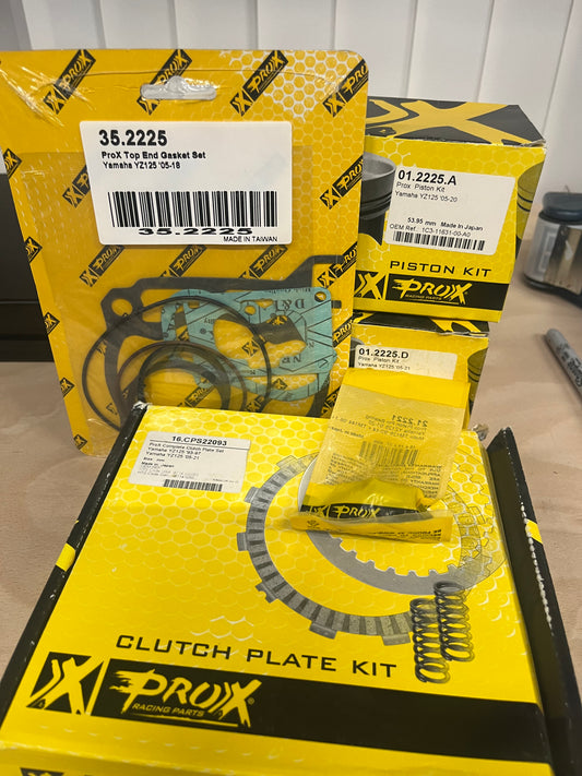 Yamaha yz125 top end and clutch kit deal