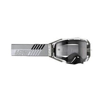 Leatt Velocity 6.5 wht/grey Light Grey Lens Motocross Goggles - Leatt