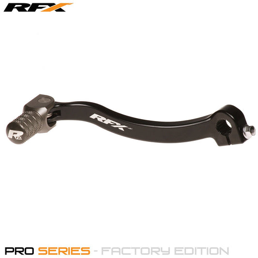 RFX Flex+ Factory Edition Gear Pedal (Black/Hard Anodised Titan) Yamaha YZF250 14-18 YZF450 14-17 - Hard Anodised - RFX