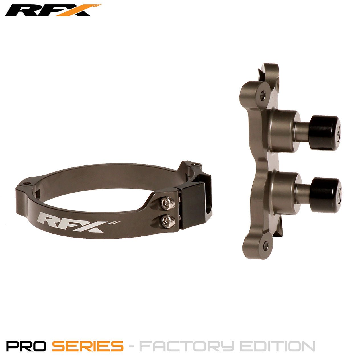 RFX Pro Series 2 L/Control Dual Button (H/A) KTM 125-525 03-22 Husqvarna 14-22 Gas Gas 21-22 - Hard Anodised - RFX