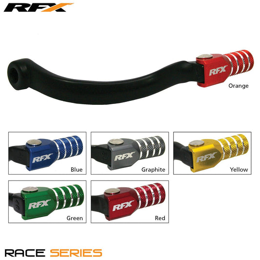 RFX Race Gear Lever (Black/Red) Honda CR250 02-07 - Red - RFX