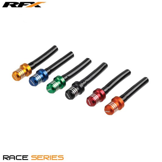 RFX Race Vent Tube - Shorty Inc 1 Way Cap (Black) - Black - RFX
